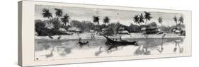 Round the World Yachting in the Ceylon, Calcutta: the Banks of the Hooghly-null-Stretched Canvas