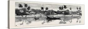 Round the World Yachting in the Ceylon, Calcutta: the Banks of the Hooghly-null-Stretched Canvas