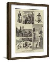 Round the World Yachting in the Ceylon, III-Charles Edwin Fripp-Framed Giclee Print