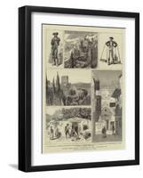 Round the World Yachting in the Ceylon, III-Charles Edwin Fripp-Framed Giclee Print