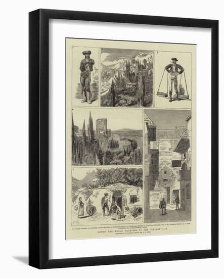 Round the World Yachting in the Ceylon, III-Charles Edwin Fripp-Framed Giclee Print