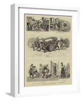 Round the World Yachting in the Ceylon, VII, Constantinople-Charles Edwin Fripp-Framed Giclee Print