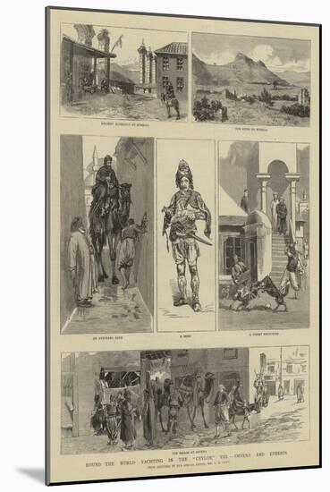 Round the World Yachting in the Ceylon, Viii, Smyrna and Ephesus-Charles Edwin Fripp-Mounted Giclee Print