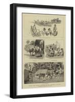 Round the World Yachting in the Ceylon, X, Ceylon-Charles Edwin Fripp-Framed Giclee Print