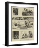 Round the World Yachting in the Ceylon, XIII, Calcutta-Charles Edwin Fripp-Framed Giclee Print