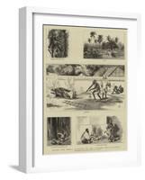 Round the World Yachting in the Ceylon, XIII, Calcutta-Charles Edwin Fripp-Framed Giclee Print