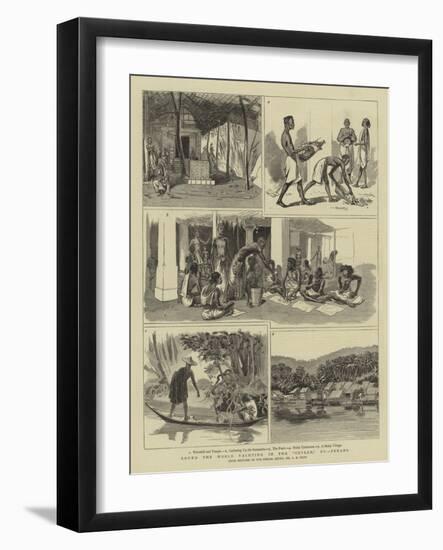 Round the World Yachting in the Ceylon, XV, Penang-Charles Edwin Fripp-Framed Giclee Print