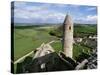 Round Tower at Rock of Cashel-Bo Zaunders-Stretched Canvas