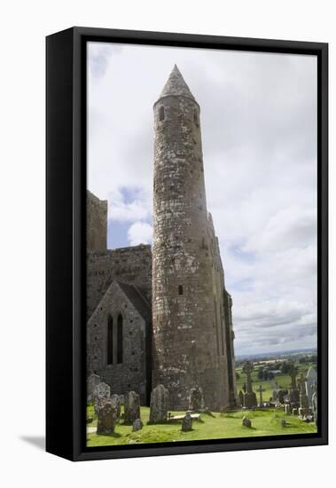 Round Tower at Rock of Cashel-Hal Beral-Framed Stretched Canvas