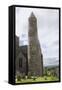 Round Tower at Rock of Cashel-Hal Beral-Framed Stretched Canvas