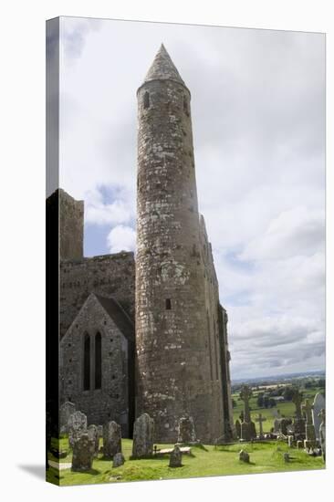 Round Tower at Rock of Cashel-Hal Beral-Stretched Canvas