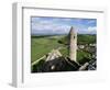 Round Tower at Rock of Cashel-Bo Zaunders-Framed Photographic Print