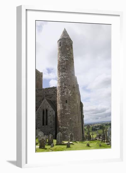 Round Tower at Rock of Cashel-Hal Beral-Framed Photographic Print