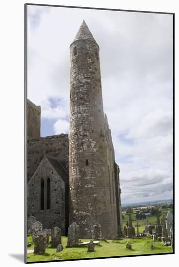 Round Tower at Rock of Cashel-Hal Beral-Mounted Photographic Print