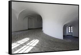 Round Tower, Rundetaarn, City, Copenhagen, Denmark, Scandinavia-Axel Schmies-Framed Stretched Canvas