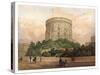 Round Tower, Windsor, 1880-F Jones-Stretched Canvas