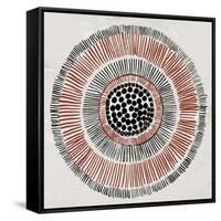 Round Tribal II-Tom Reeves-Framed Stretched Canvas