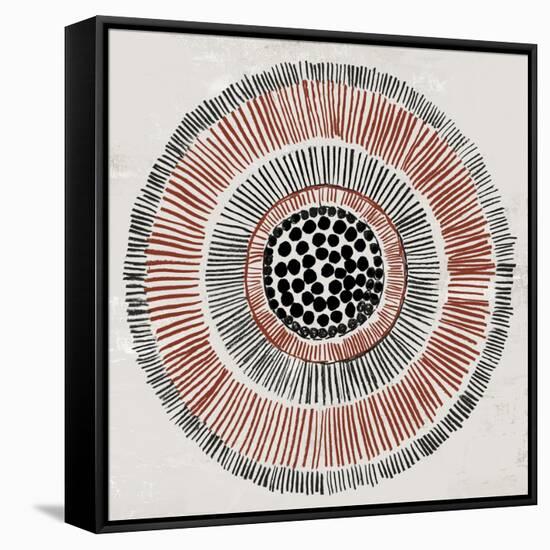 Round Tribal II-Tom Reeves-Framed Stretched Canvas