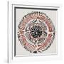 Round Tribal II-Tom Reeves-Framed Art Print