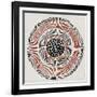 Round Tribal II-Tom Reeves-Framed Art Print
