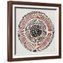 Round Tribal II-Tom Reeves-Framed Art Print