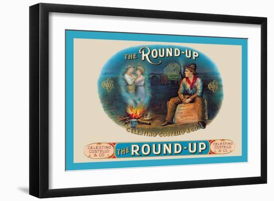 Round-Up Cigars-null-Framed Art Print