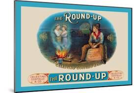 Round-Up Cigars-null-Mounted Art Print