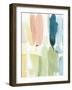 Rounded Overlay I-Isabelle Z-Framed Art Print