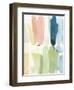 Rounded Overlay I-Isabelle Z-Framed Art Print