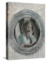 Roundel with Saint-Vincenzo Foppa-Stretched Canvas