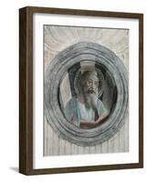 Roundel with Saint-Vincenzo Foppa-Framed Giclee Print