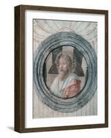 Roundel with Saint-Vincenzo Foppa-Framed Giclee Print