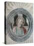 Roundel with Saint-Vincenzo Foppa-Stretched Canvas