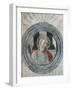 Roundel with Saint-Vincenzo Foppa-Framed Giclee Print