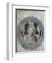 Roundel with Saint-Vincenzo Foppa-Framed Giclee Print