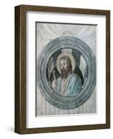 Roundel with Saint-Vincenzo Foppa-Framed Giclee Print