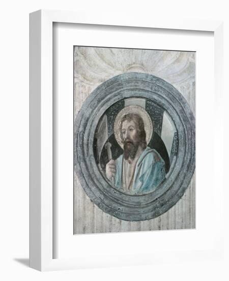 Roundel with Saint-Vincenzo Foppa-Framed Giclee Print
