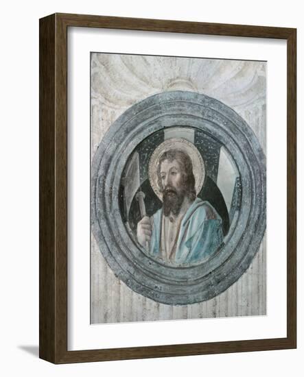 Roundel with Saint-Vincenzo Foppa-Framed Giclee Print