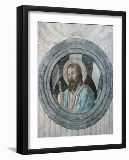 Roundel with Saint-Vincenzo Foppa-Framed Giclee Print