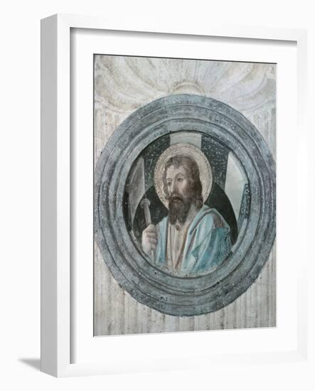 Roundel with Saint-Vincenzo Foppa-Framed Giclee Print