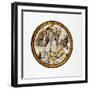 Roundel with the Temptation of Saint Anthony, 1532-German School-Framed Giclee Print