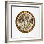 Roundel with the Temptation of Saint Anthony, 1532-German School-Framed Giclee Print