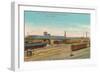 Roundhouses, Aurora, Illinois-null-Framed Premium Giclee Print