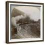 Rounding the Curves on Marshall Pass, Colorado, USA, 1898-BL Singley-Framed Giclee Print
