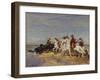 Rounding Up the Cattle-Henri Emilien Rousseau-Framed Giclee Print