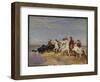 Rounding Up the Cattle-Henri Emilien Rousseau-Framed Giclee Print