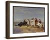 Rounding Up the Cattle-Henri Emilien Rousseau-Framed Giclee Print