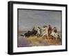 Rounding Up the Cattle-Henri Emilien Rousseau-Framed Giclee Print