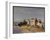 Rounding Up the Cattle-Henri Emilien Rousseau-Framed Giclee Print