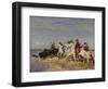 Rounding Up the Cattle-Henri Emilien Rousseau-Framed Giclee Print